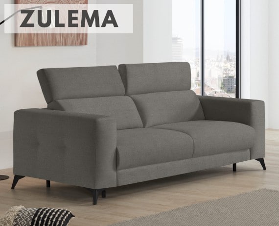 Sofá cama de apertura italiana de tela Zulema de StyleKomfort - principal