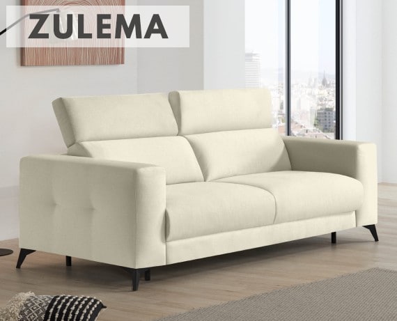Sofá cama de apertura italiana de tela Zulema de StyleKomfort - principal