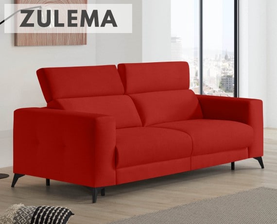 Sofá cama de apertura italiana de tela Zulema de StyleKomfort - principal