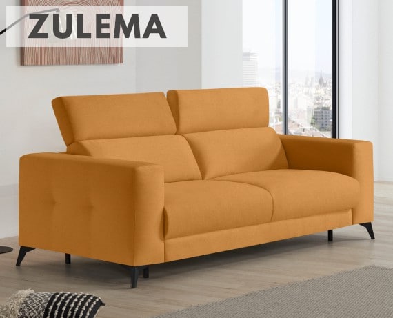 Sofá cama de apertura italiana de tela Zulema de StyleKomfort - principal