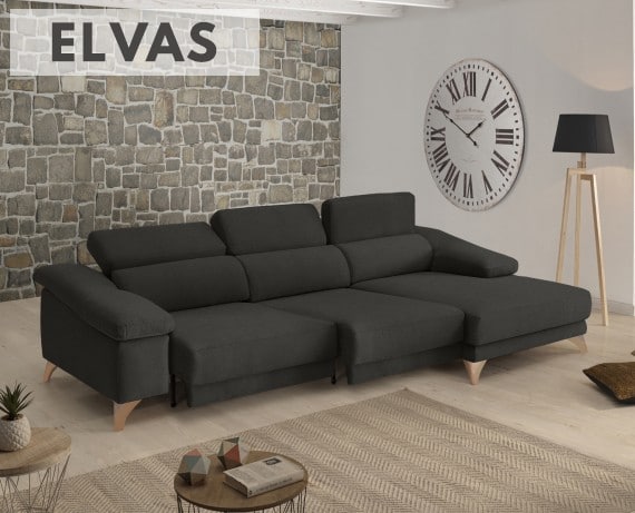 Sofá de tela Elvas de StyleKomfort - principal