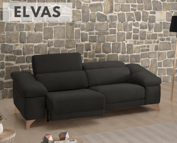 Sofá de tela Elvas de StyleKomfort - principal
