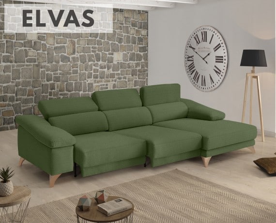 Sofá de tela Elvas de StyleKomfort - principal