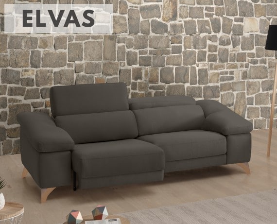 Sofá de tela Elvas de StyleKomfort - principal