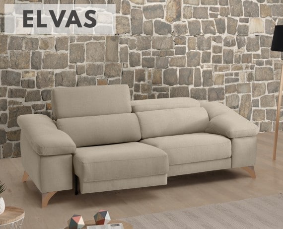 Sofá de tela Elvas de StyleKomfort - principal