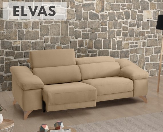 Sofá de tela Elvas de StyleKomfort - principal
