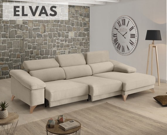 Sofá de tela Elvas de StyleKomfort - principal