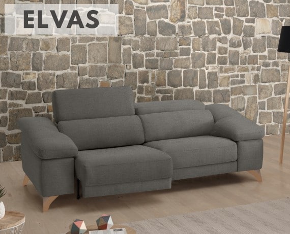 Sofá de tela Elvas de StyleKomfort - principal