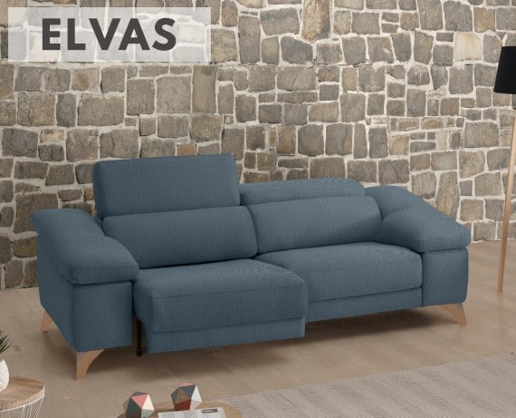Sofá de tela Elvas de StyleKomfort - principal