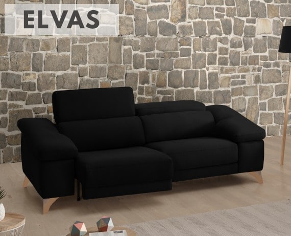 Sofá de tela Elvas de StyleKomfort - principal