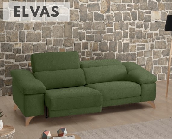 Sofá de tela Elvas de StyleKomfort - principal