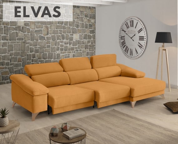 Sofá de tela Elvas de StyleKomfort - principal