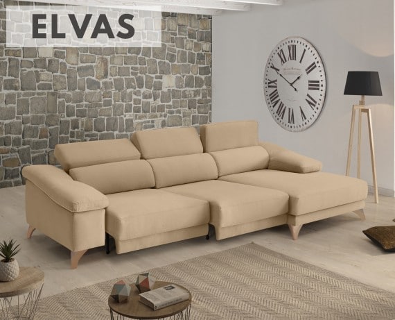 Sofá de tela Elvas de StyleKomfort - principal