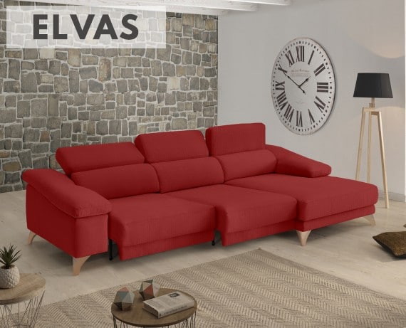 Sofá de tela Elvas de StyleKomfort - principal