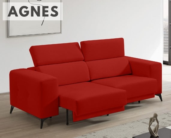Sofá de tela Agnes de StyleKomfort - principal