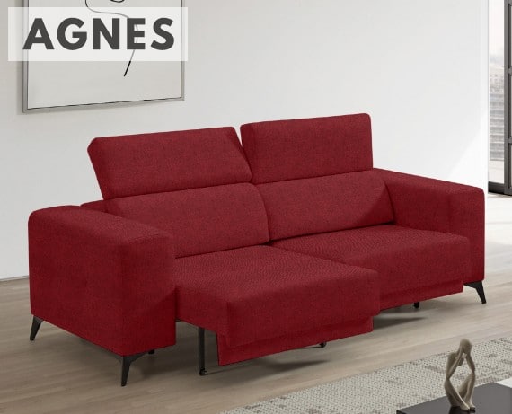 Sofá de tela Agnes de StyleKomfort - principal