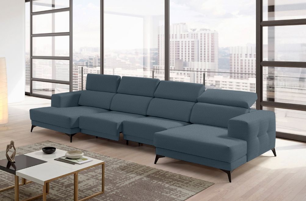 Sofá de tela Agnes de StyleKomfort - principal