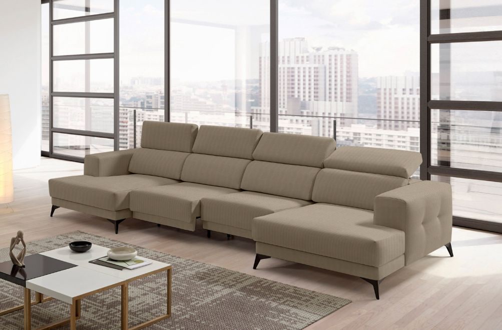 Sofá de tela Agnes de StyleKomfort - principal