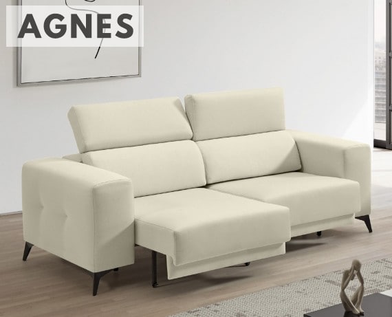 Sofá de tela Agnes de StyleKomfort - principal