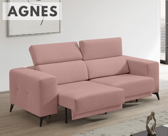 Sofá de tela Agnes de StyleKomfort - principal
