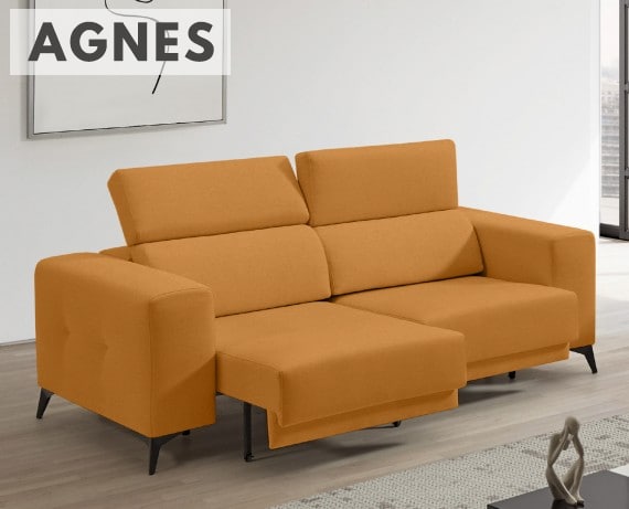 Sofá de tela Agnes de StyleKomfort - principal