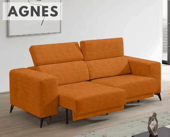 Sofá de tela Agnes de StyleKomfort - principal