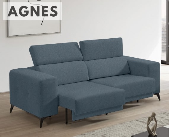 Sofá de tela Agnes de StyleKomfort - principal