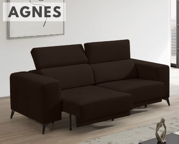 Sofá de tela Agnes de StyleKomfort - principal