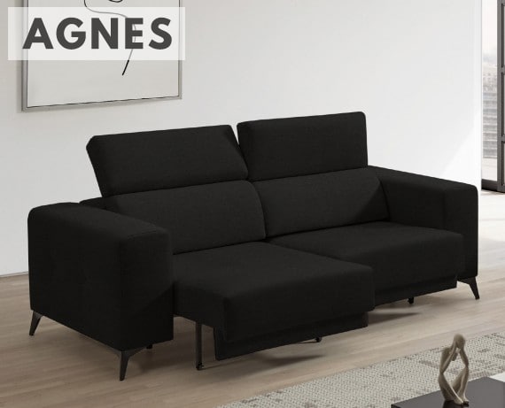 Sofá de tela Agnes de StyleKomfort - principal