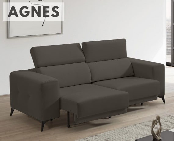 Sofá de tela Agnes de StyleKomfort - principal