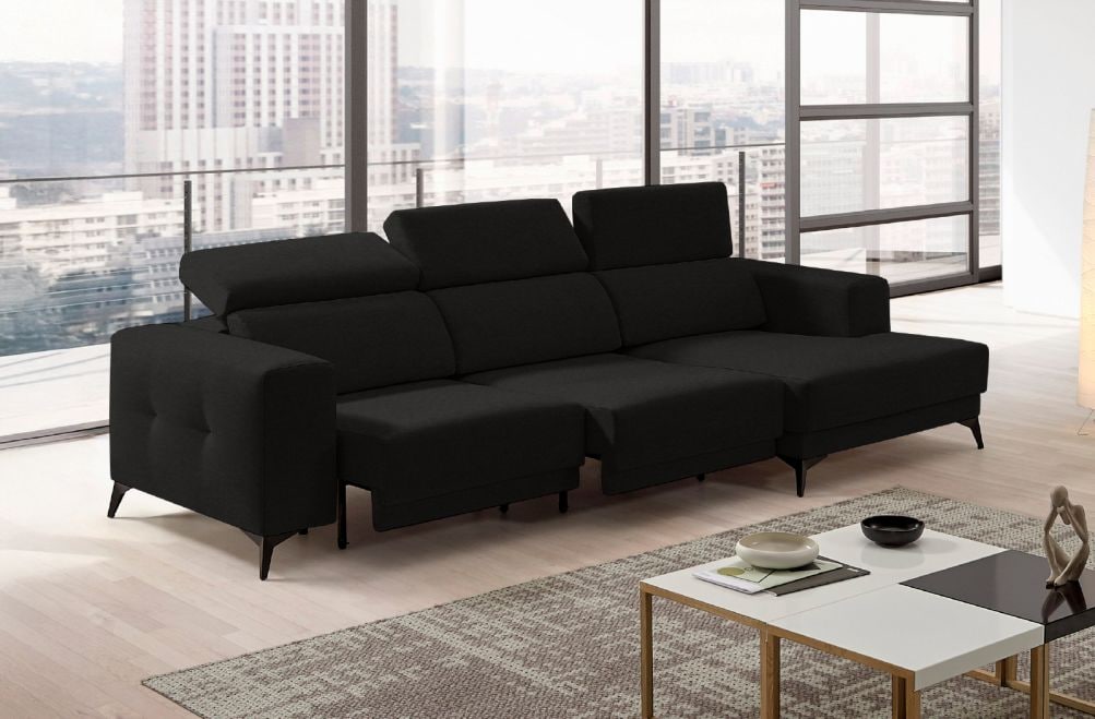 Sofá de tela Agnes de StyleKomfort - principal