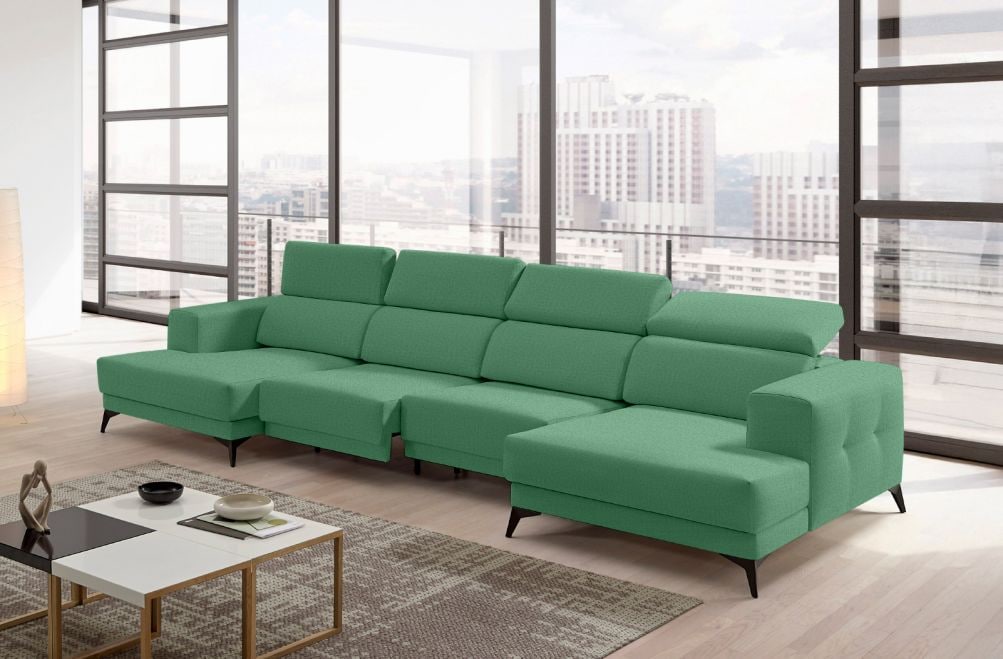 Sofá de tela Agnes de StyleKomfort - principal