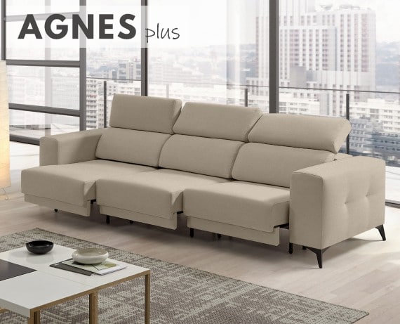 Sofá de tela Agnes Plus de StyleKomfort - principal