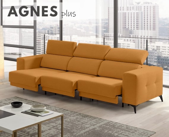 Sofá de tela Agnes Plus de StyleKomfort - principal