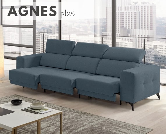 Sofá de tela Agnes Plus de StyleKomfort - principal
