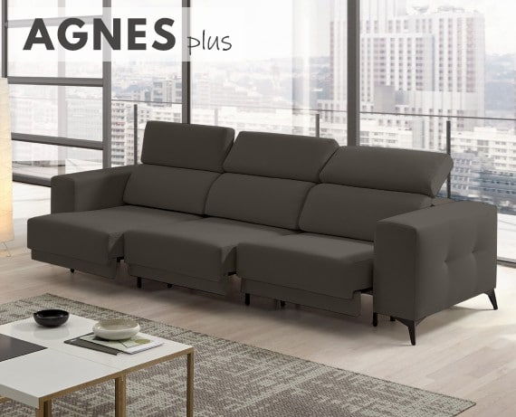 Sofá de tela Agnes Plus de StyleKomfort - principal