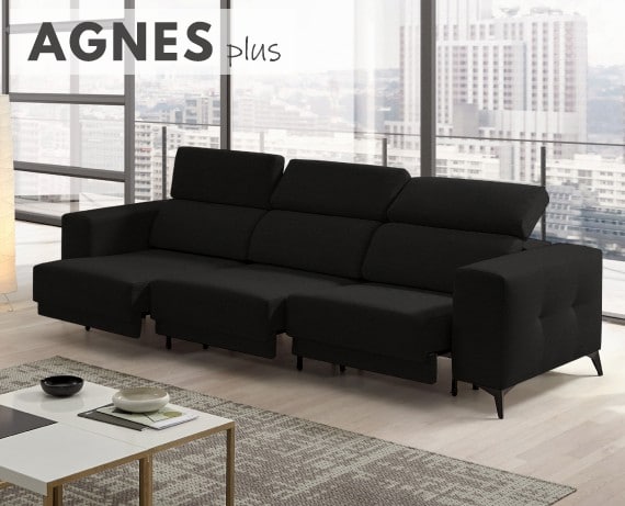 Sofá de tela Agnes Plus de StyleKomfort - principal