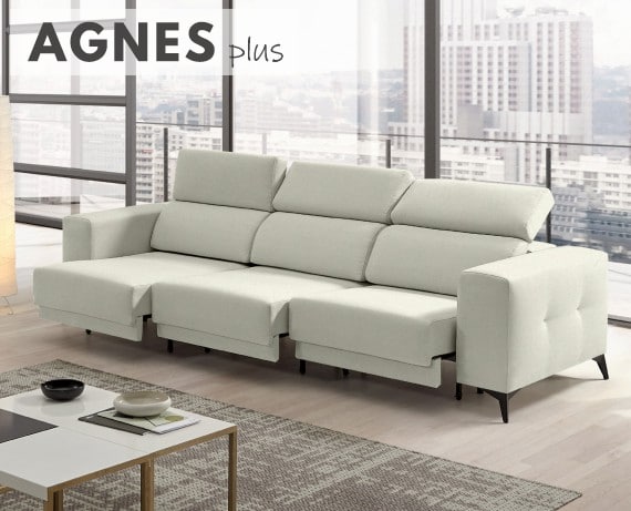 Sofá de tela Agnes Plus de StyleKomfort - principal