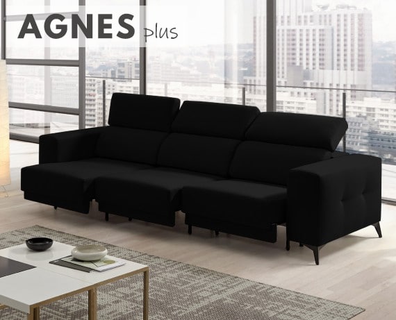 Sofá de tela Agnes Plus de StyleKomfort - principal