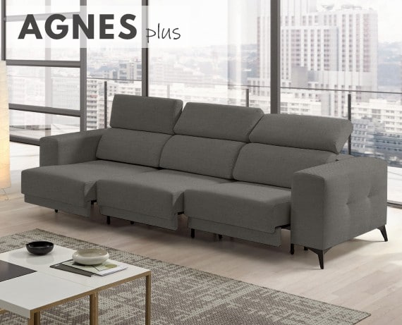 Sofá de tela Agnes Plus de StyleKomfort - principal