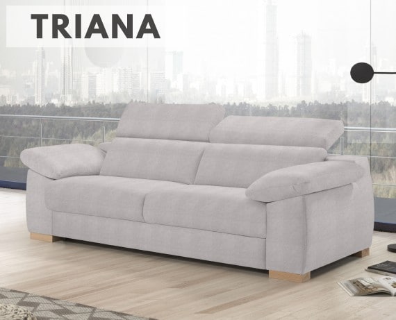 Sofá cama de apertura italiana de tela Triana de StyleKomfort - principal