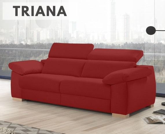 Sofá cama de apertura italiana de tela Triana de StyleKomfort - principal