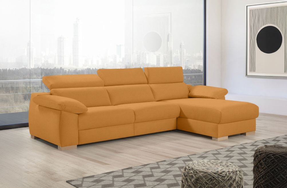 Sofá cama de apertura italiana de tela Triana de StyleKomfort - principal