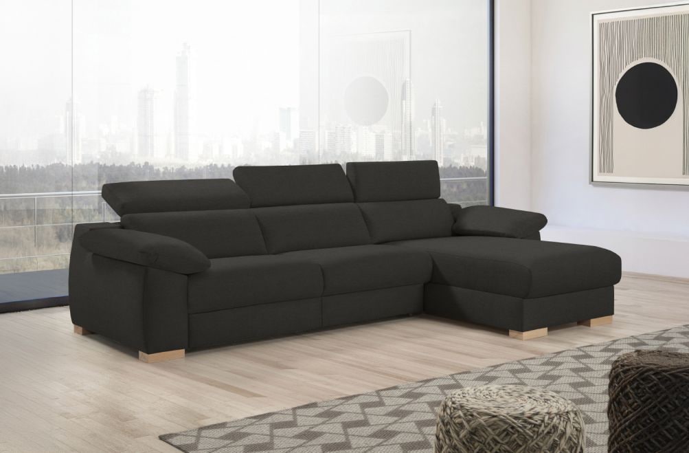 Sofá cama de apertura italiana de tela Triana de StyleKomfort - principal