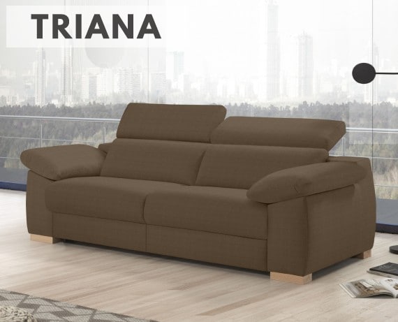 Sofá cama de apertura italiana de tela Triana de StyleKomfort - principal