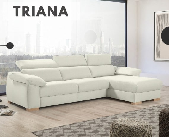 Sofá cama de apertura italiana de tela Triana de StyleKomfort - principal