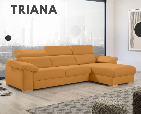 Sofá cama de apertura italiana de tela Triana de StyleKomfort - principal