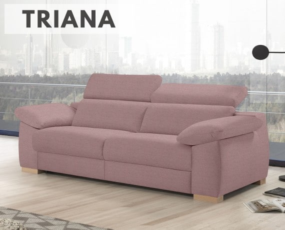 Sofá cama de apertura italiana de tela Triana de StyleKomfort - principal