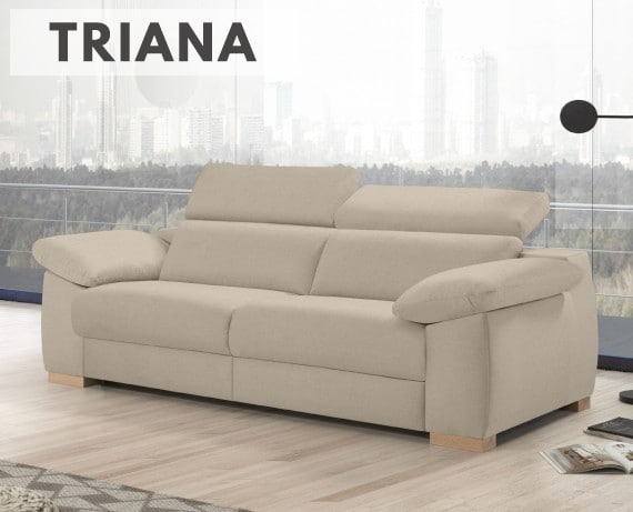 Sofá cama de apertura italiana de tela Triana de StyleKomfort - principal