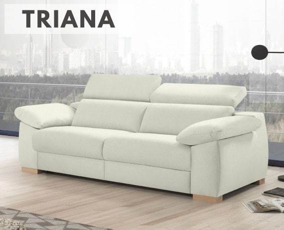 Sofá cama de apertura italiana de tela Triana de StyleKomfort - principal